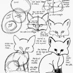 How To Draw Worksheets For The Young Artist: How To Draw A Baby Fox | Free Printable Drawing Worksheets