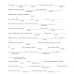 If You Give A " Mad Lib | Writing Activities For Kids | Mad Libs | Funny Mad Libs Printable Worksheets