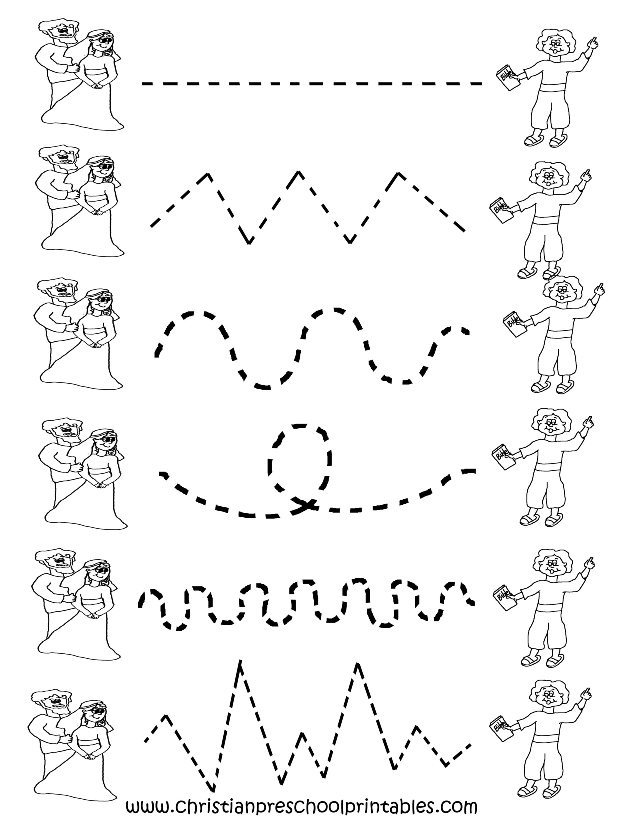 Image Detail For -Preschool Tracing Worksheets | Preschool Ideas | Free Printable Preschool Worksheets Tracing Lines