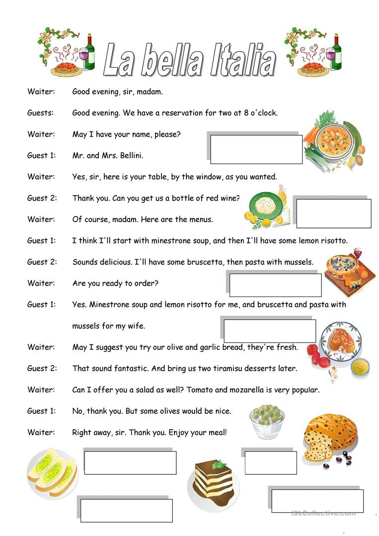 Math Worksheet Italian Grammar Vocabulary And Homework Exercises Italian Worksheets For