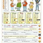 It's Cool To Be Different   Comparative Worksheet   Free Esl | Comparative Worksheets Printable