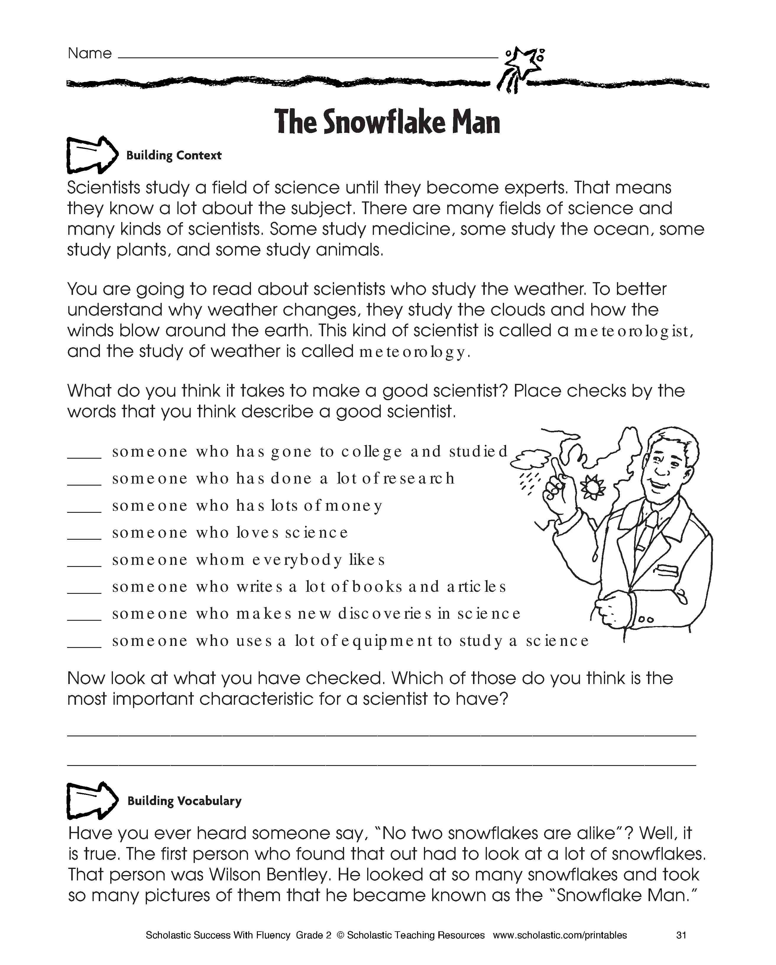 Third Grade Reading Worksheets Free Printable Printable Worksheets