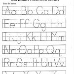 Kindergarten Alphabet Worksheets Printable | Alphabet And Numbers | Alphabet Practice Worksheets Printable