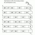 Kindergarten Counting Worksheets   Sequencing To 25 | Counting Worksheets 1 20 Printable