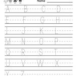 Kindergarten Handwriting Practice Worksheet Printable | Fun For Kids | Free Printable Writing Worksheets For Kindergarten