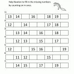 Kindergarten Math Printables 2 Sequencing To 25 | Free Printable Sequencing Worksheets For Kindergarten