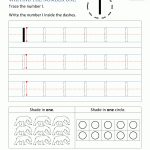 Kindergarten Printable Worksheets   Writing Numbers To 10 | Free Printable Number Worksheets For Kindergarten