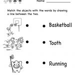 Kindergarten Reading Worksheet For Kids Printable | Worksheets | Kindergarten Reading Printable Worksheets