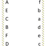 Kindergarten Worksheets | Preschool Matching Worksheets   Upper | Abc Matching Worksheets Printable