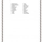 Kitchen Utensils Worksheet   Free Esl Printable Worksheets Made | Kitchen Utensils Printable Worksheets