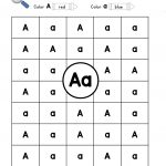Letter A: Letter Detective Uppercase & Lowercase Visual | Free Printable Upper And Lowercase Letters Worksheets