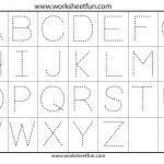 Letter Tracing Worksheets | Gplusnick | Letter Tracing Worksheets Free Printable