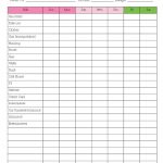 List Down Your Weekly Expenses With This Free Printable Weekly | Daily Budget Worksheet Printable