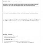 Literature Worksheet Worksheet   Free Esl Printable Worksheets Made | Printable Literature Worksheets