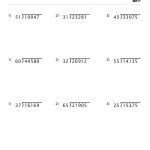 Long Division Worksheet With Double Digit Divisors (Set 3) | Free | Printable Long Division Worksheets