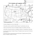 Longitude And Latitude Printable Worksheet | Latitude And Longitude | Latitude And Longitude Printable Practice Worksheets