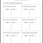 Many Types Of Work Sheets With Answers | How To Write An Essay | 7Th | Stem And Leaf Plot Printable Worksheets