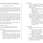 Marriage+Help+Worksheet | Marriage Counseling Worksheet | Couples | Printable Marriage Counseling Worksheets