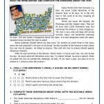 Martin Strel Swam The Amazon River Worksheet   Free Esl Printable | River Worksheets Printables