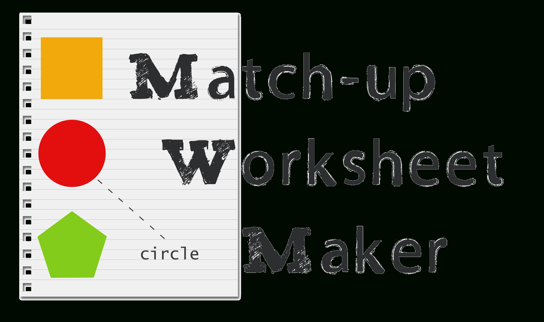 Matching Worksheet Maker: Create Custom Printable Worksheets - Make | Printable Worksheet Maker