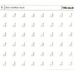 Math Worksheet: Minute Math Drills Colornumber 5Th Grade | Printable Timed Math Worksheets