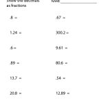 Math Worksheets H Grade Printable With Answer Key Free | Tiktokcook | 7Th Grade Math Worksheets Printable Pdf
