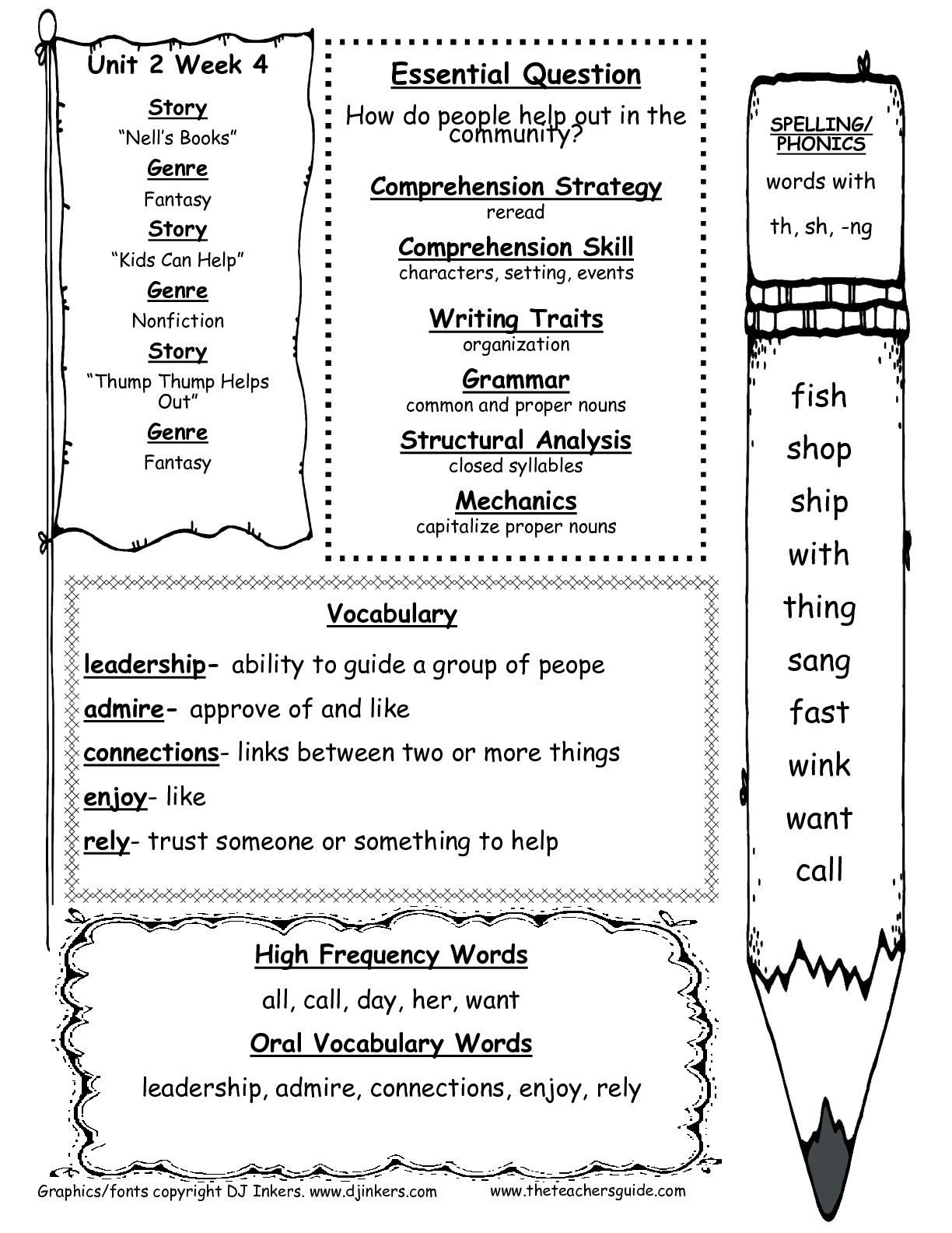 Mcgraw-Hill Wonders First Grade Resources And Printouts | 1St Grade Vocabulary Worksheets Printable