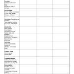 Medical School Comparison Chart | College Comparison Chart   Excel | Printable College Comparison Worksheet