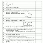 Mental Maths Tests Year 6 Worksheets | Year 6 Maths Worksheets Free Printable