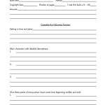 Middle School Book Report Brochure. 6Th Grade | 7Th Grade | 8Th | Book Report Printable Worksheets