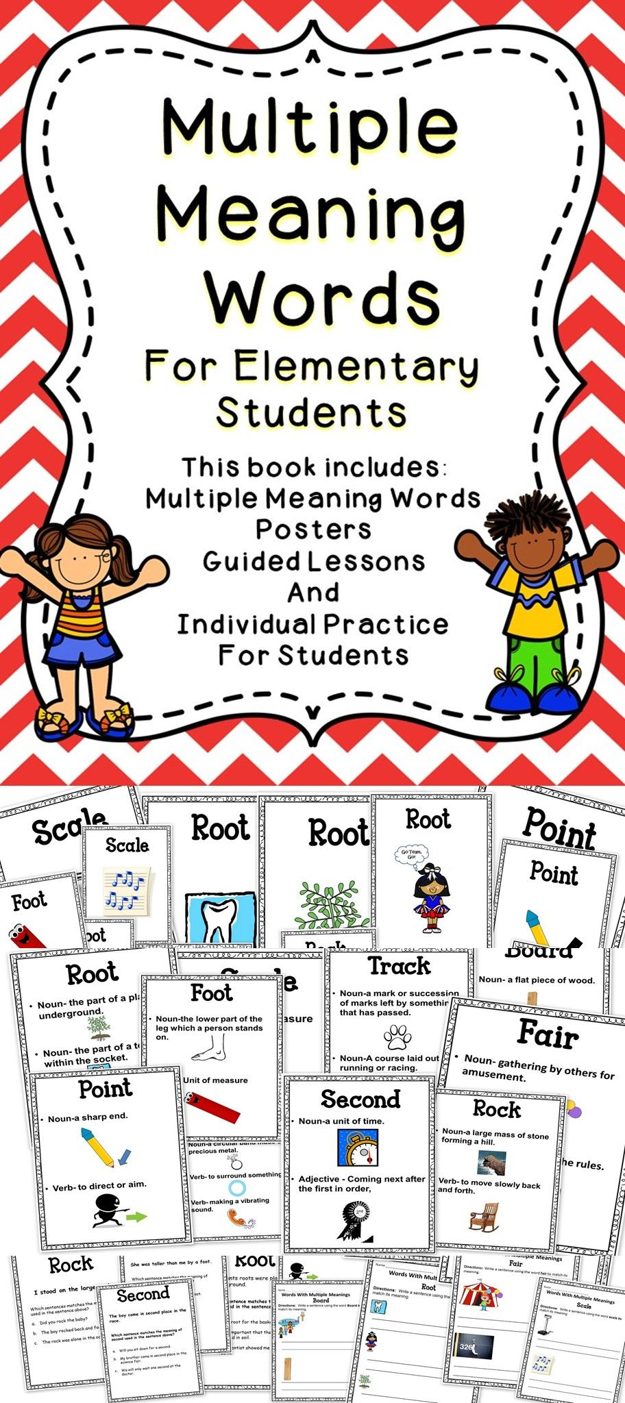 Multiple Meaning Words 7th Grade