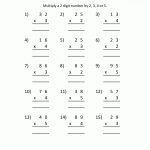 Multiplication Practice Worksheets Grade 3 | Printable Math Worksheets 3Rd Grade Multiplication