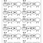 Multiplication Times Tables Worksheets – 2, 3, 4, 5, 6 & 7 Times | Free Printable 2 Times Tables Worksheets
