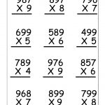 Multiplication Worksheets For 5Th Grade | Worksheetfun   Free | 5Th Grade Math Multiplication Worksheets Printable
