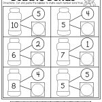 Number Bubble Bonds (Cut And Paste) | Kindergarten Activities | Math | Free Printable Number Bonds Worksheets For Kindergarten