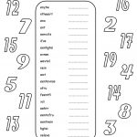 Numbers 1 20 Worksheet   Free Esl Printable Worksheets Madeteachers | Counting Worksheets 1 20 Printable