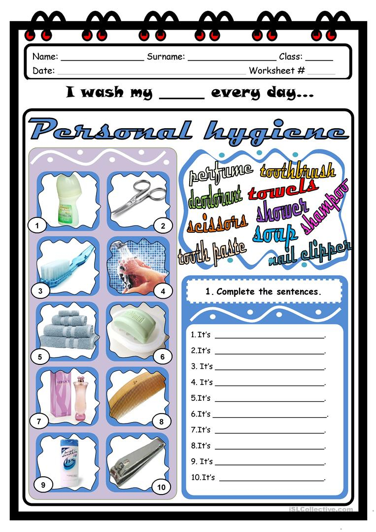 Personal Hygiene Worksheet - Free Esl Printable Worksheets Made | Printable Personal Hygiene Worksheets For Kids