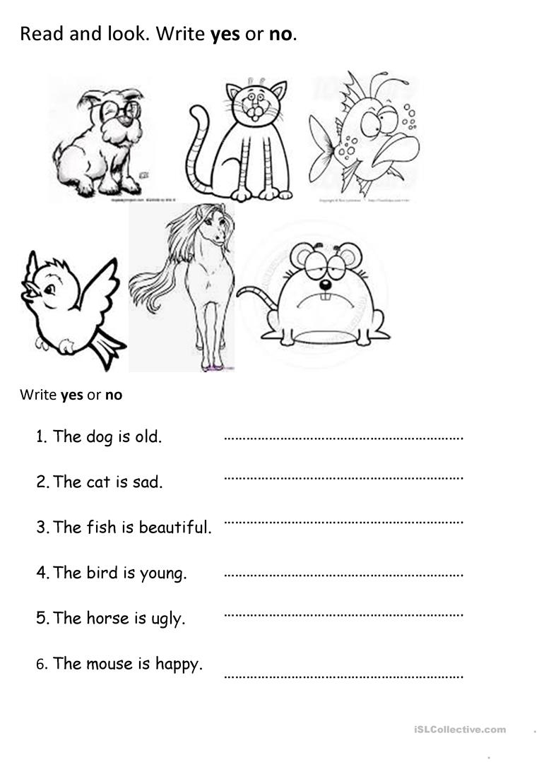 Pets And Adjectives Worksheet - Free Esl Printable Worksheets Made | Pets Worksheets Printables
