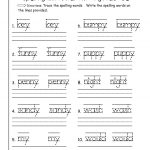 Phonics Worksheet For 1St Grade – Cartofix.club | Free Printable Digraph Worksheets For First Grade