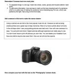 Photography | Printable Photography Worksheets