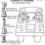 Pinmatt Maloney On Pbis | School Bus Safety, Bus Safety, Energy Bus | Free Printable School Bus Safety Worksheets