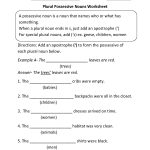 Plural Possessive Nouns Worksheets … | 4Th Grade | Posse… | Possessive Nouns Printable Worksheets