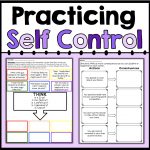 Practicing Self Control | Counselorchelsey On Tpt | Counseling | Impulse Control Worksheets Printable