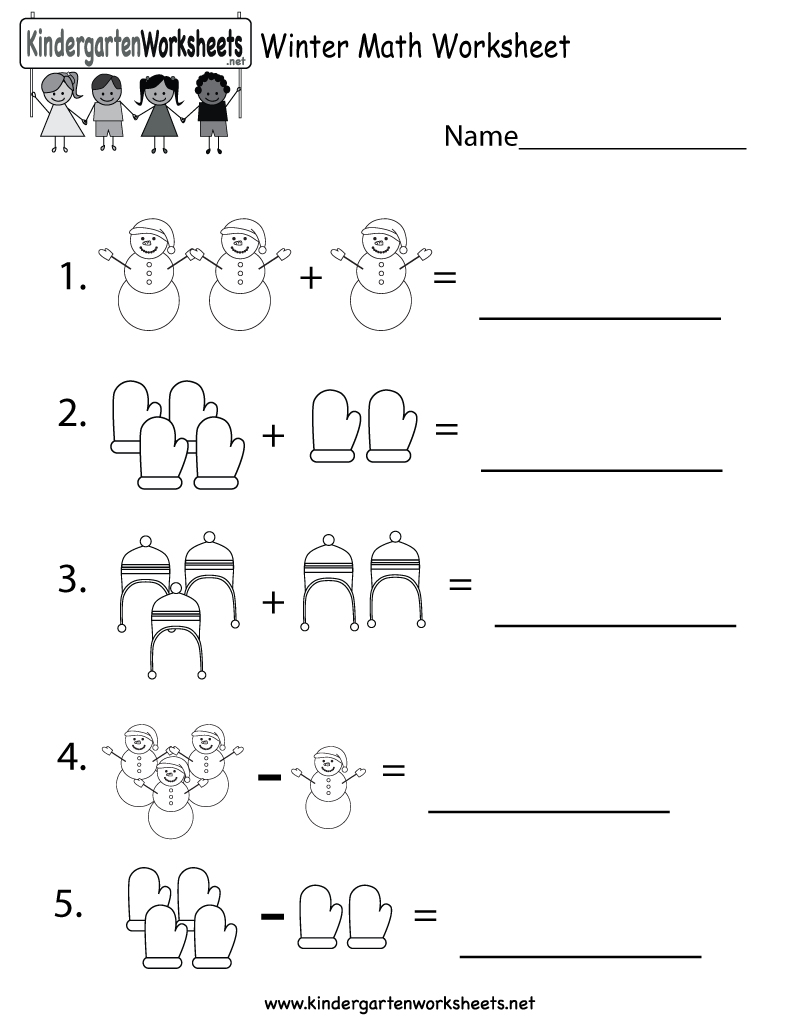 homework worksheets for preschool