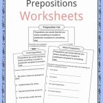 Prepositions Definition, Worksheets & Examples In Text For Kids | Free Printable Worksheets For Prepositions