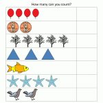 Preschool Counting Worksheets   Counting To 5 | Free Preschool Counting Worksheets Printable