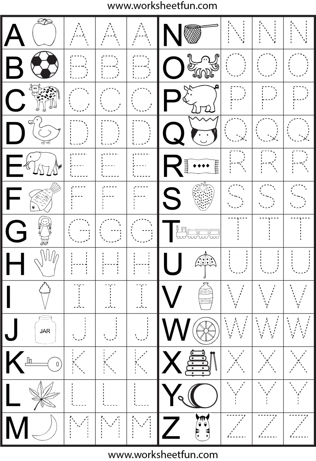 Preschool Letter Worksheets Free – With Curriculum Also Kindergarten | Printable Letter Worksheets For Preschoolers