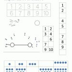 Preschool Number Worksheets   Sequencing To 10 | Printable Worksheets For Preschoolers On Numbers 1 10