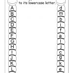 Preschool Worksheets Free Uppercase And Lowercase Letters | Learning | Vpk Printable Worksheets