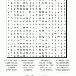 Print Out One Of These Word Searches For A Quick Craving Distraction | Hard Word Searches Printable Worksheets